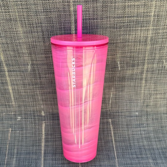 Starbucks Other - PINK SWIRL 2023 Starbucks Tumbler 24oz